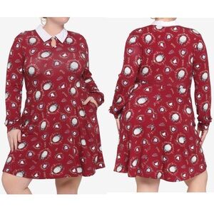 Studio Ghibli My Neighbor Totoro
Collared Long-Sleeve Dress